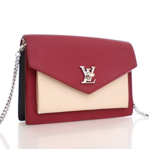 Louis Vuitton Calfskin Mylockme Chain Pochette - Picture 2 of 16